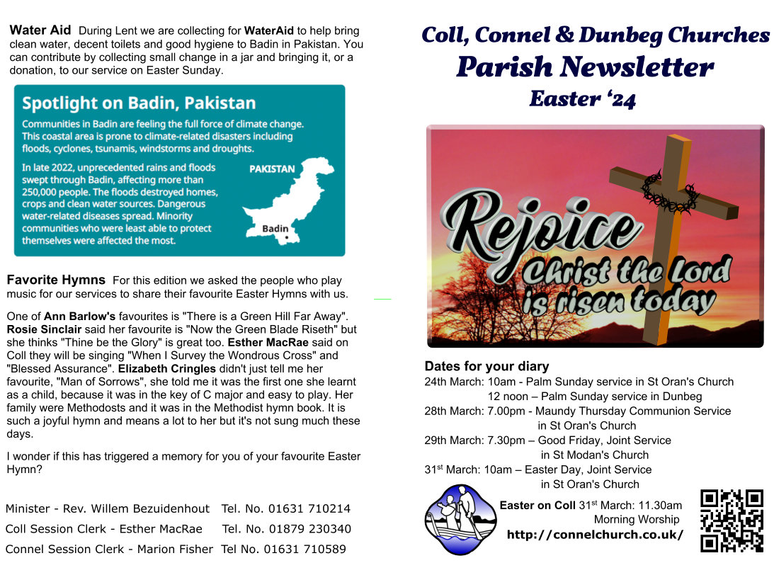 24 Easter Newsletter a